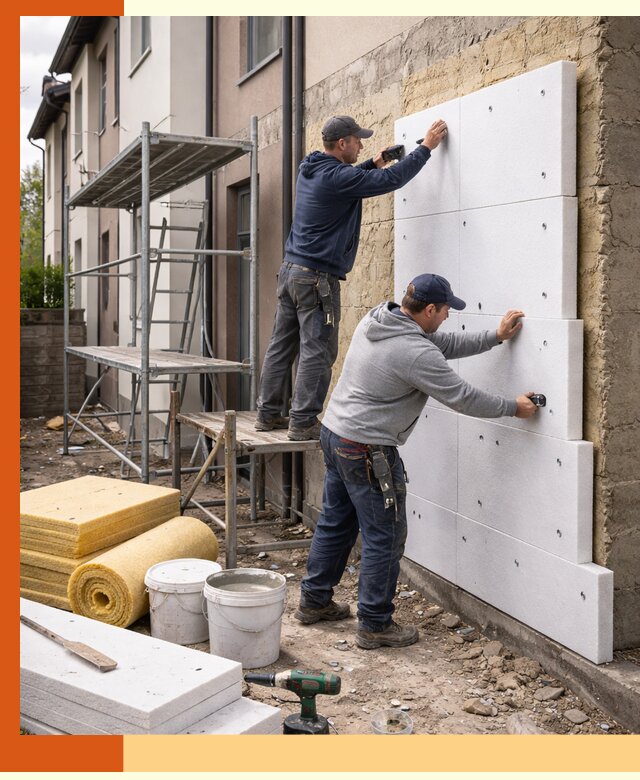 Утепление таунхауса с гарантией комфорта в Геленджике