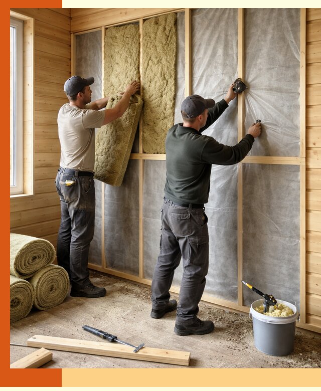 Утепление дома из минибруса в Геленджике: комплексные теплоизоляционные работы