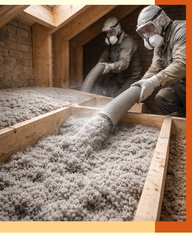 Утепление коттеджа эковатой в Геленджике от 2599 руб./м² — комплексная задувка и монтаж | ТепломастерГлн