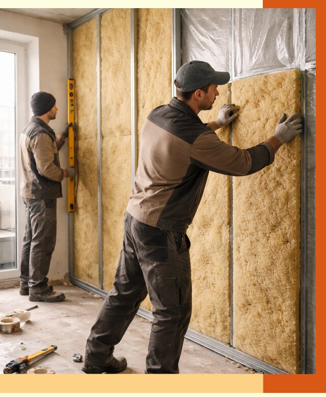 Утепление квартиры изнутри в Геленджике от 4521 руб. за м2 | Проф. работы ТепломастерГлн