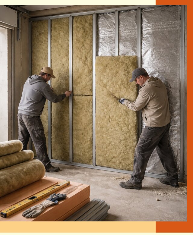 Утепление гаража изнутри в Геленджике от 7796 руб/м2 — работы и цена | ТепломастерГлн