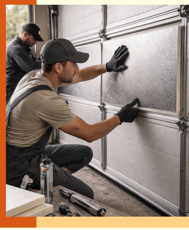 Утепление гаражных ворот в Геленджике качественно и надежно