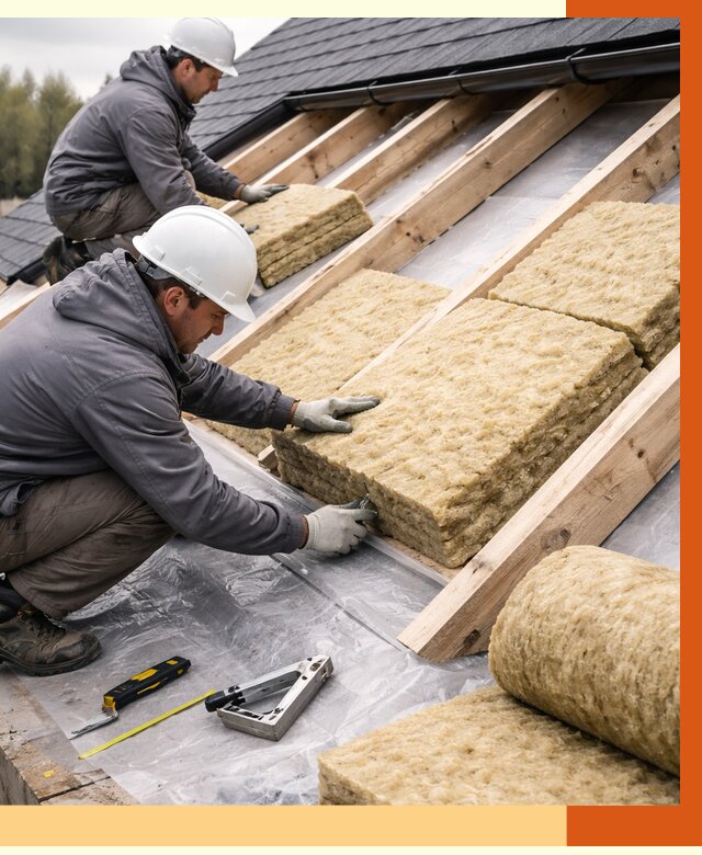 Утепление крыши в Геленджике от 1923 руб./м2 — комплексное утепление кровли | ТепломастерГлн