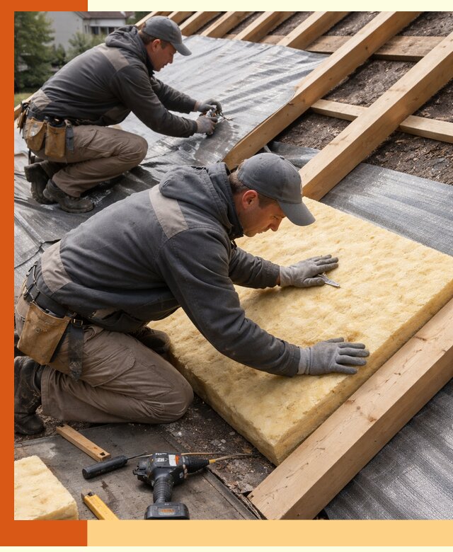 Профессиональное утепление крыши в Геленджике качественно и надежно