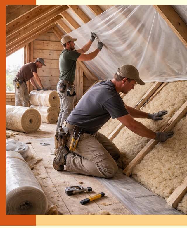 Утепление крыши изнутри в Геленджике: профессионально и надежно