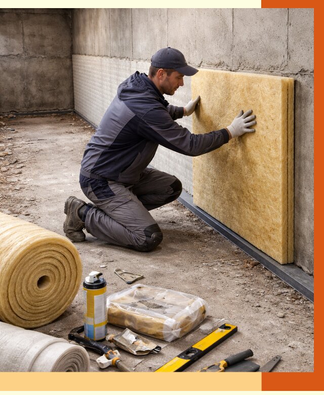 Утепление фундамента изнутри в Геленджике от 4365 руб./м2 — работы под ключ | ТепломастерГлн