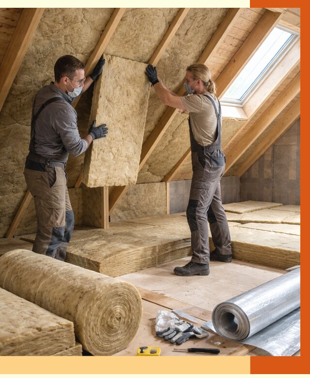 Утепление мансарды минватой в Геленджике от 4365 руб./м2 — монтаж и пароизоляция | ТепломастерГлн