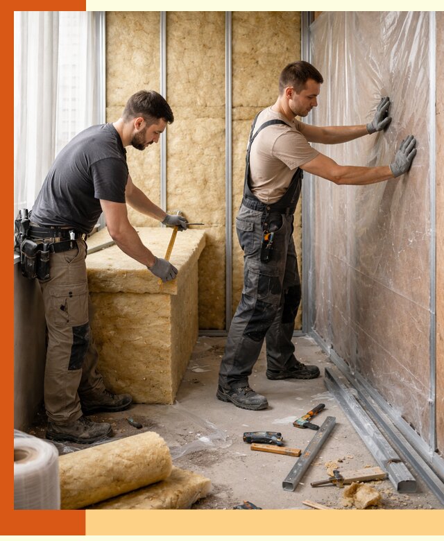 Профессиональное утепление лоджии в Геленджике эффективно и надежно