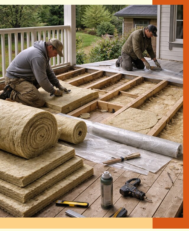 Утепление террасы в Геленджике от 4365 руб./м2 — утеплить террасу под ключ | ТепломастерГлн