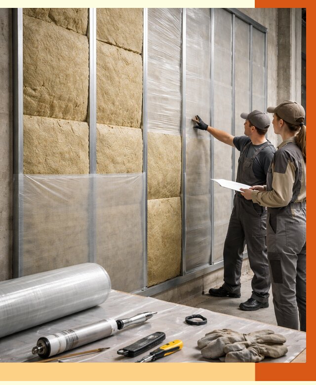 Утепление склада химсырья в Геленджике от 4677 руб. под ключ | ТепломастерГлн