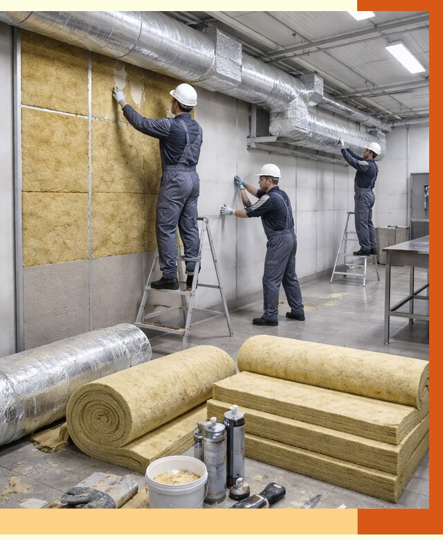 Утепление пищевого цеха в Геленджике от 12993 руб./м² — комплексно под ключ | ТепломастерГлн