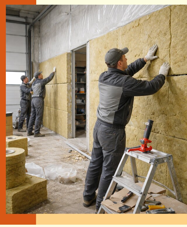 Утепление автосервиса и мастерских в Геленджике качественно и надёжно