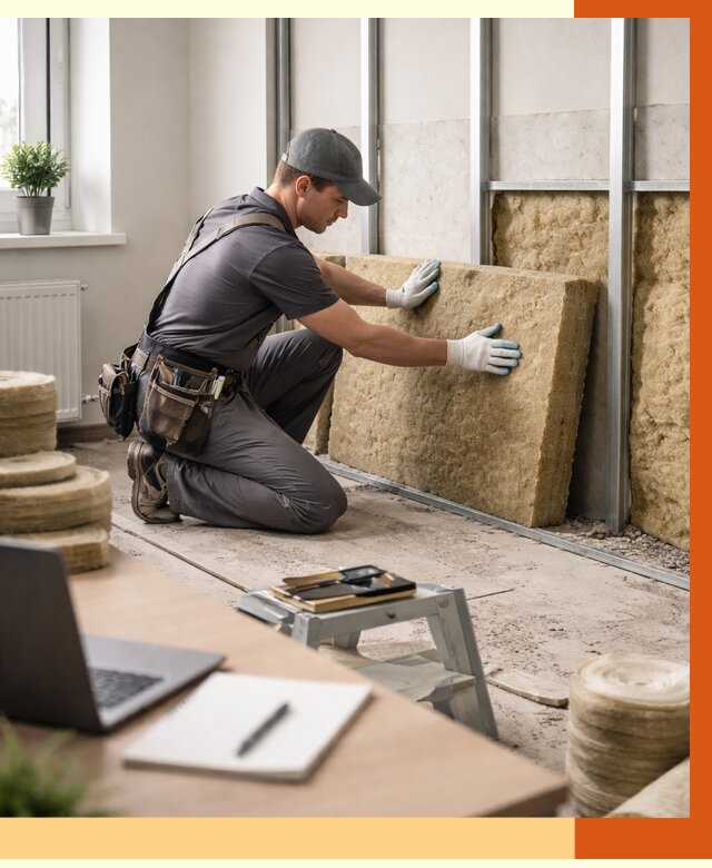 Утепление офиса в Геленджике от 4677 руб/м2 — комплексное утепление офиса под ключ | ТепломастерГлн