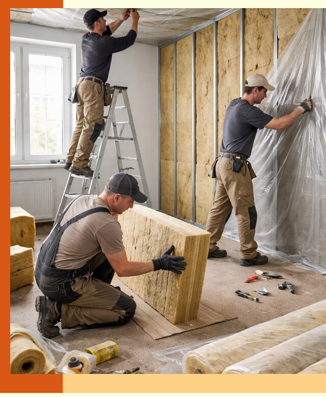 Утепление офисных помещений под ключ в Геленджике