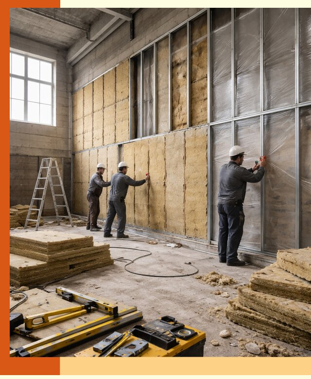 Утепление спортивного зала в Геленджике качественно и недорого