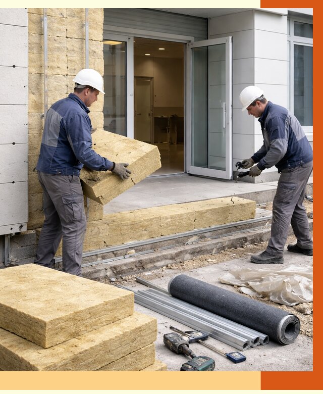 Утепление медицинского центра в Геленджике под ключ от 12993 руб./м² | ТепломастерГлн