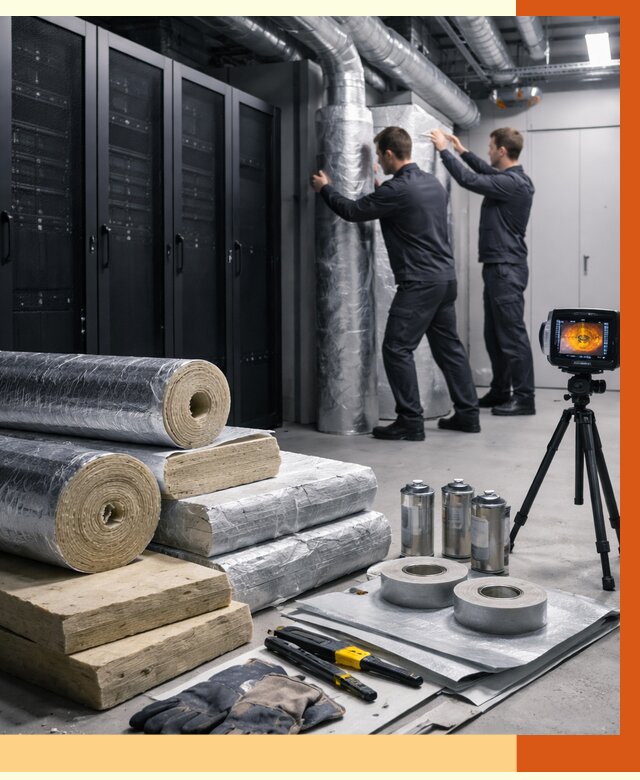 Утепление серверной в Геленджике от 8835 руб./м² — комплексно под ключ | ТепломастерГлн