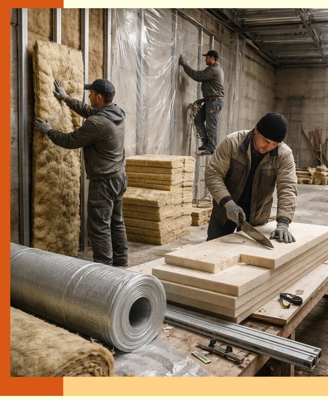 Утепление торгового склада в Геленджике с энергоэффективными решениями