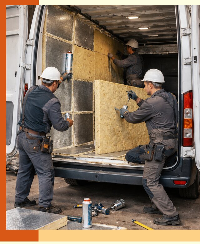 Утепление фургона-рефрижератора в Геленджике для сохранения температуры