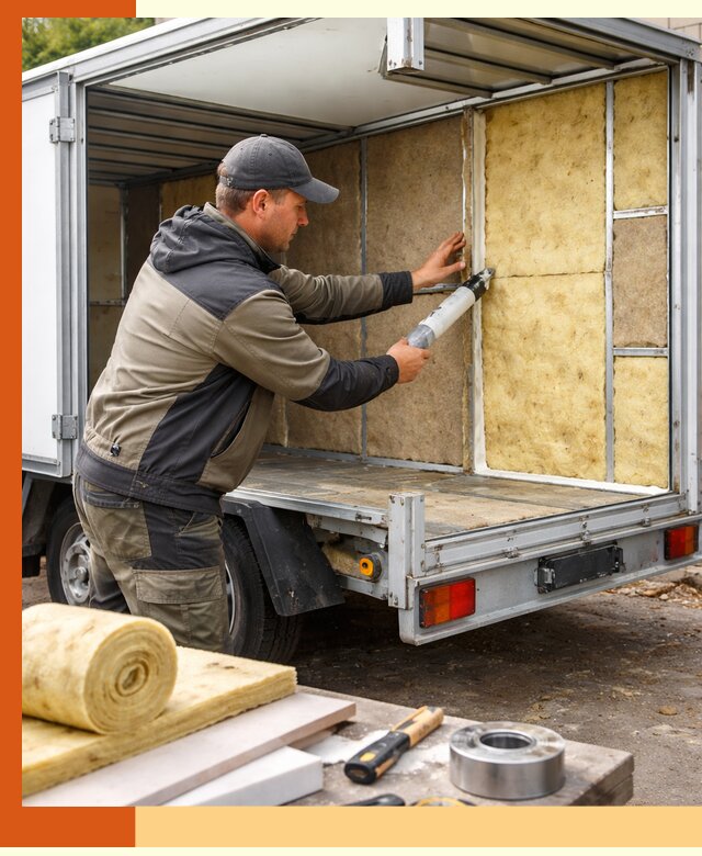 Профессиональное утепление прицепа в Геленджике для любых условий