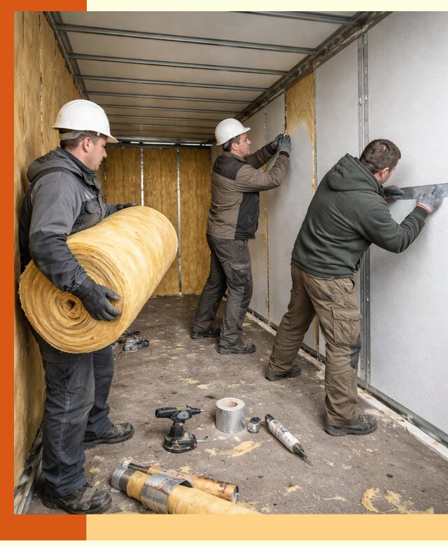 Утепление рефрижераторного контейнера в Геленджике профессионально и надежно