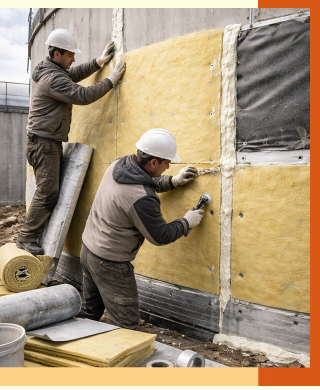 Утепление резервуара в Геленджике от 28584 руб/м2 — монтаж ППУ и комплекс под ключ | ТепломастерГлн