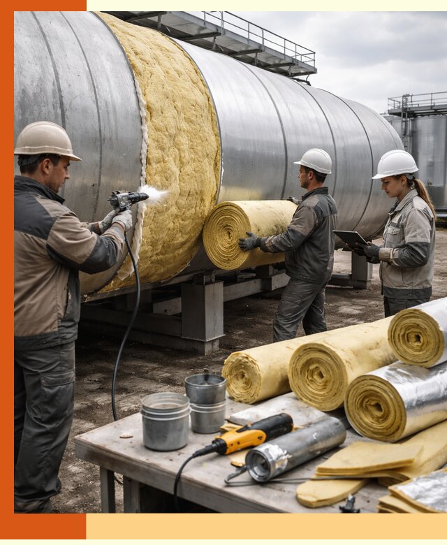 Утепление цистерны в Геленджике — утеплители и монтаж под ключ