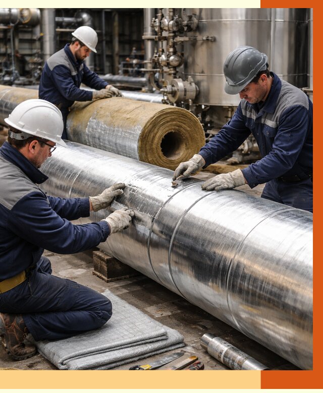 Утепление технологического оборудования в Геленджике от 4365 руб. за м2 | ТепломастерГлн