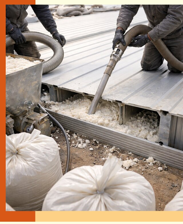 Заполнение пустот кровельных панелей пенными и мокрыми герметиками в Геленджике