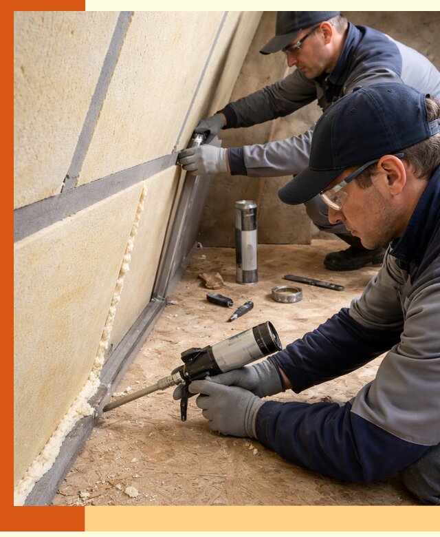 Герметизация стыков ППУ в Геленджике — надежное уплотнение швов