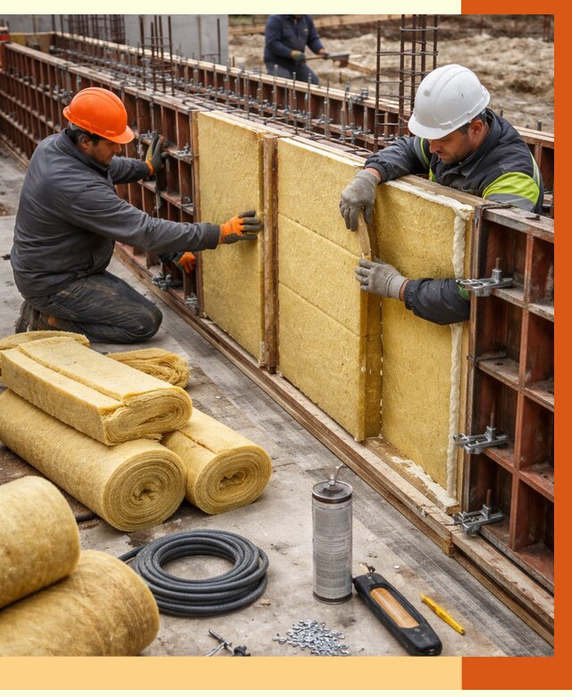 Теплоизоляция опалубки в Геленджике от 7484 руб. за м2 — услуги и монтаж | ТепломастерГлн