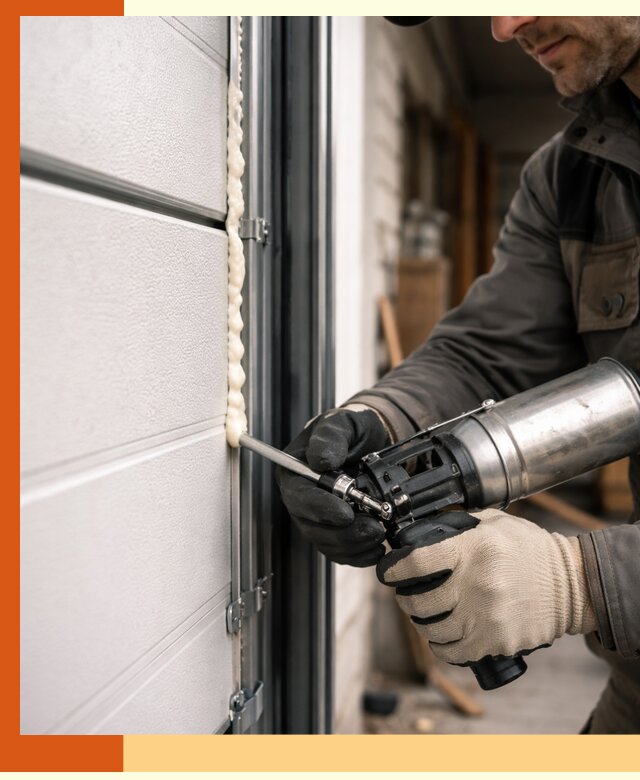 Заполнение пустот ворот в Геленджике профессионально и герметично