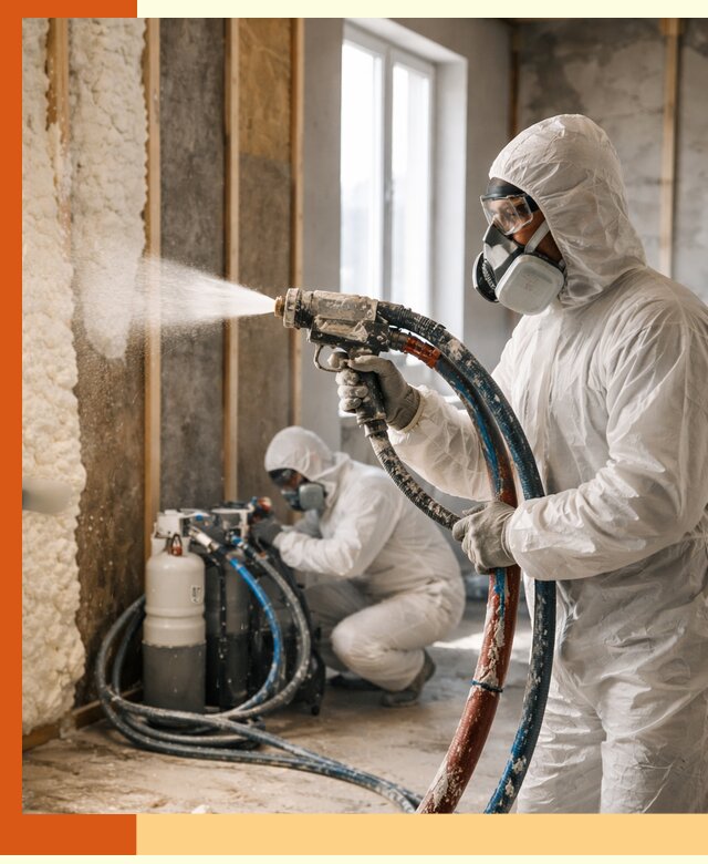 Пенополиуретан напыление для утепления зданий в Геленджике