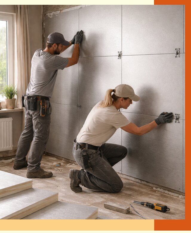 Утепление PIR панелями в Геленджике от 4365 руб. под ключ | ТепломастерГлн