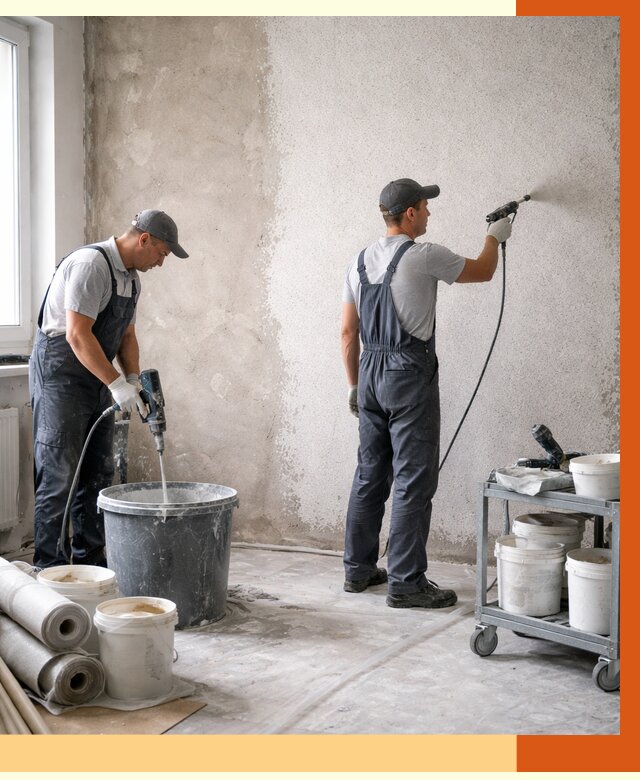 Утепление стен жидкой теплоизоляцией в Геленджике от 4365 руб/м² | ТепломастерГлн