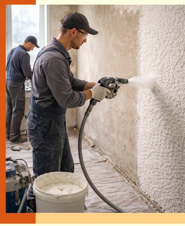 Утепление стен жидкой теплоизоляцией в Геленджике для квартир и домов