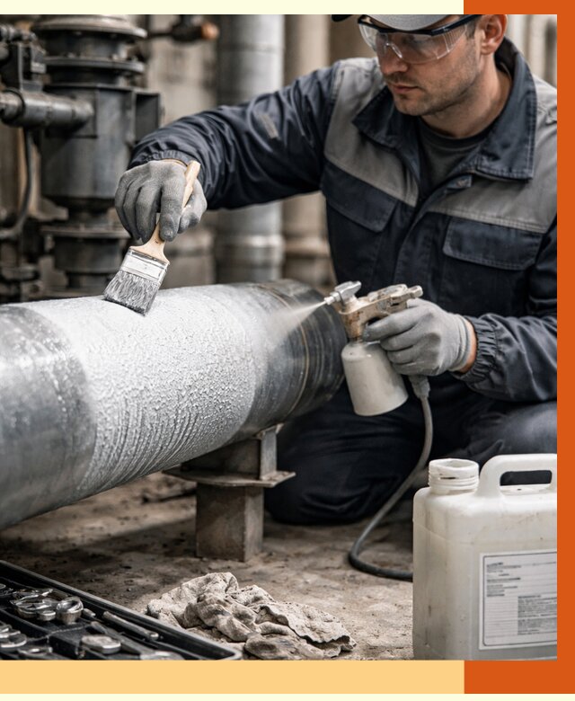 Утепление оборудования жидкой теплоизоляцией в Геленджике от 4677 руб. | ТепломастерГлн