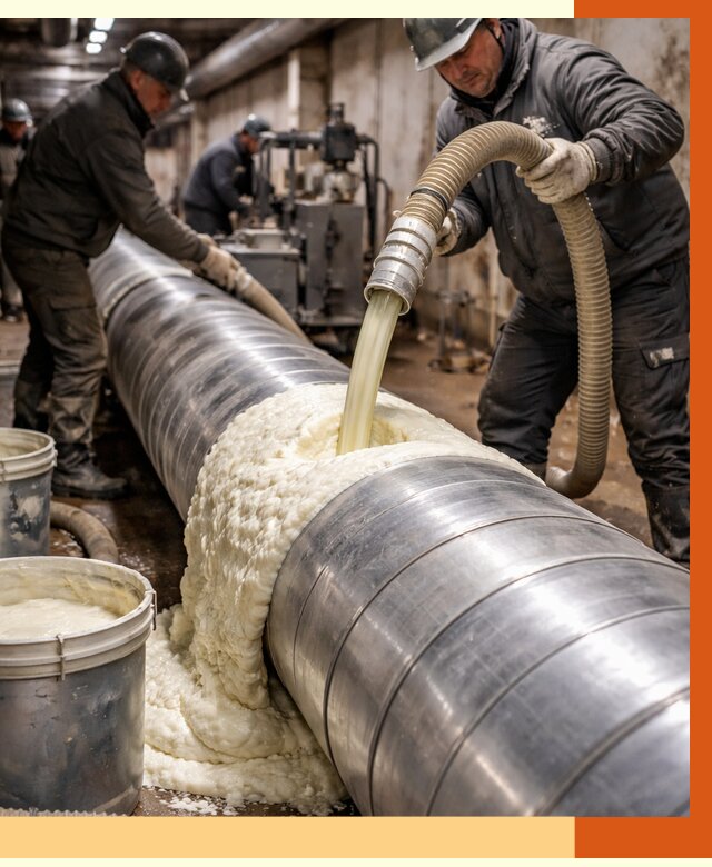 Утепление теплотрассы жидкой теплоизоляцией в Геленджике от 4365 руб. | ТепломастерГлн