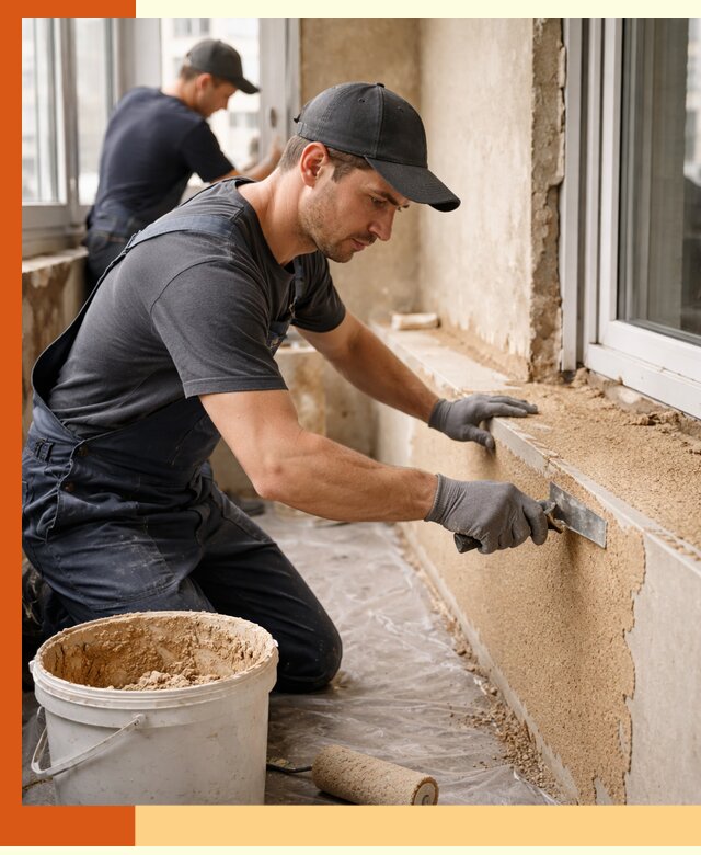 Утепление балкона жидкой пробкой в Геленджике для защиты и комфорта