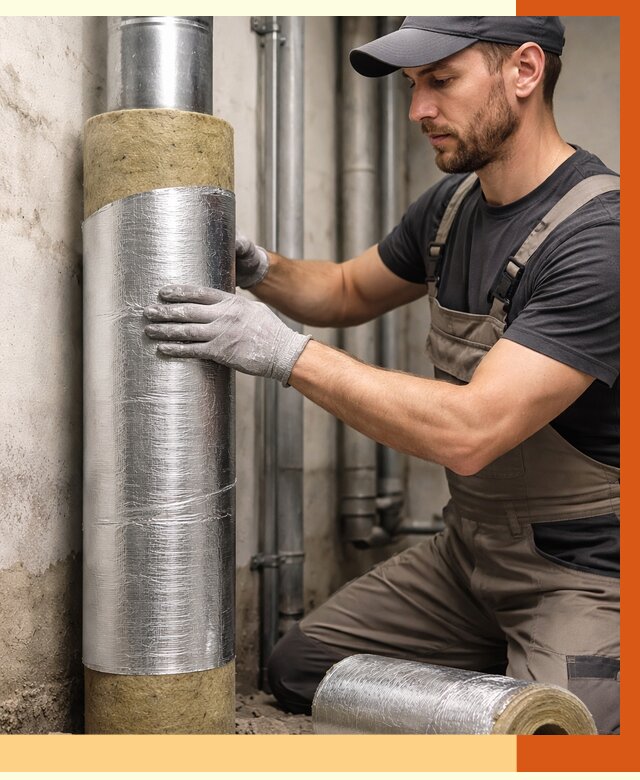 Шумоизоляция труб в Геленджике от 1247 руб. — шумоподавление и звукоизоляция труб | ТепломастерГлн