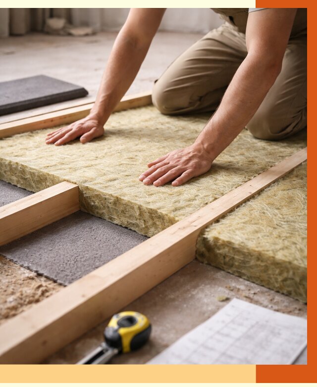 Шумоизоляция пола в Геленджике от 1299 руб./м² — профессиональная звукоизоляция | ТепломастерГлн