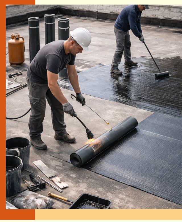 Гидроизоляция кровли в Геленджике — надежная защита от протечек