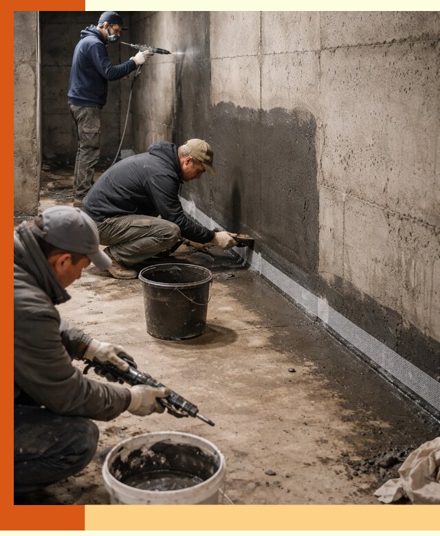 Гидроизоляция подвала в Геленджике — комплексная защита от влаги