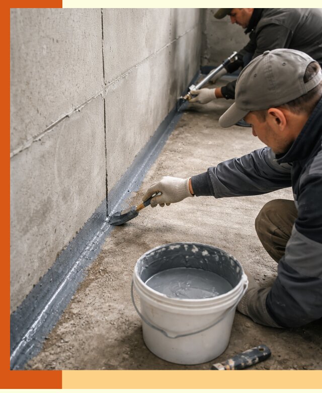 Гидроизоляция швов зданий и конструкций в Геленджике