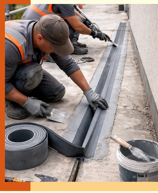 Гидроизоляция деформационного шва в Геленджике профессионально и надежно