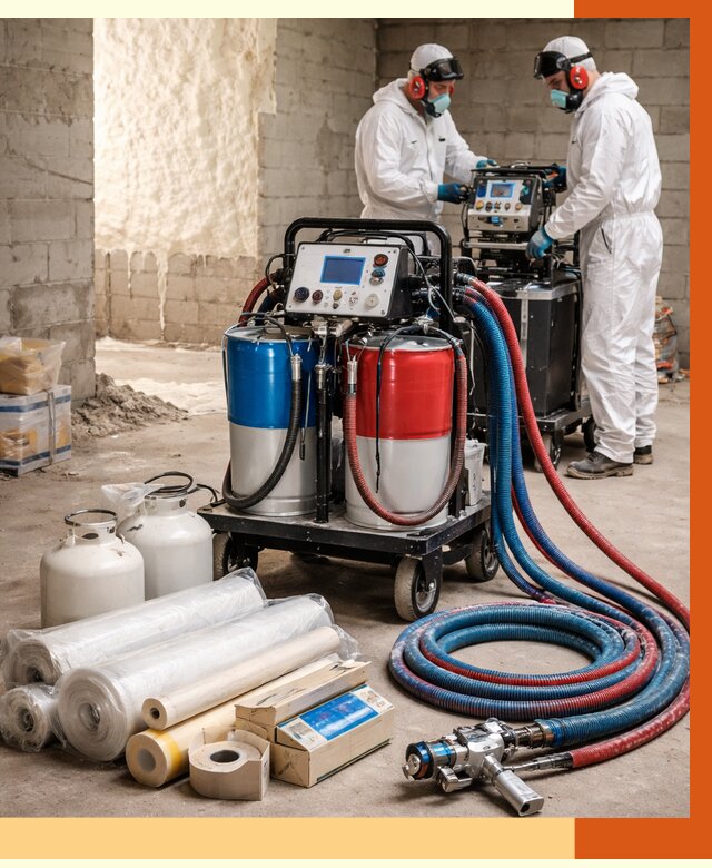 Аренда установки для напыления ППУ в Геленджике от 36379 руб. | ТепломастерГлн